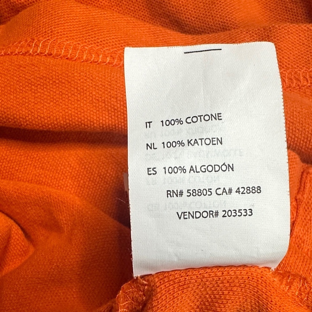Orange Hubo Boss Polo Shirt - Picture 10 of 10
